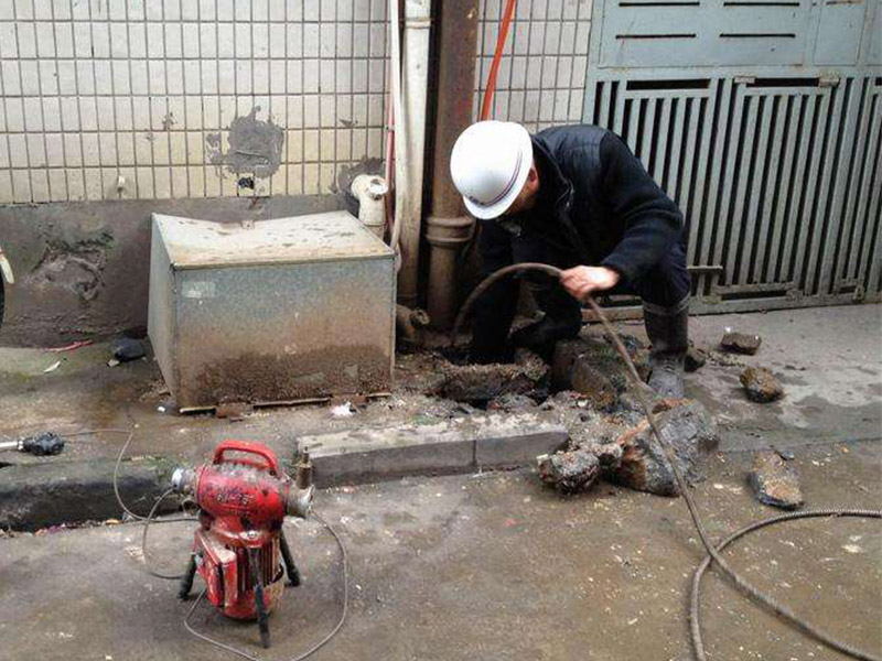 润州疏通下水道-洗菜池疏通