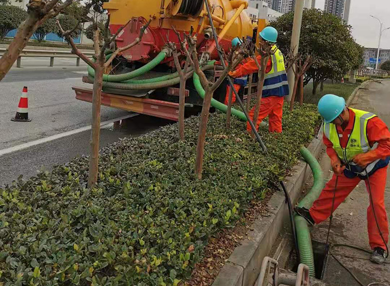 润州市政管道清淤